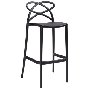 SCAUN DE BAR NEGRU ARCO STIL MODERN B2