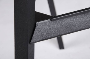 SCAUN DE BAR SPLIT PREMIUM NEGRU, DIN ALUMINIU, STIL MODERN, ARTIM GROUP SELECTION - Img 6