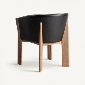 SCAUN DEOSEBIT, NARA, DIN LEMN, PIELE SI STOFA, ARTIM GROUP SELECTION - Img 4