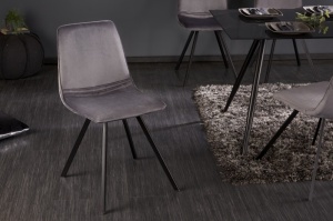 SCAUN DINING, AMSTERDAM, DIN CATIFEA GRI, ASPECT INDUSTRIAL, ARTIM GROUP SELECTION