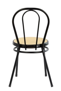 SCAUN DINING, NEGRU/NATURAL, DIN METAL, ARTIM GROUP SELECTION - Img 8