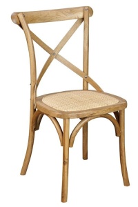 SET 2 SCAUNE IVONNE 7313, MARO/NATURAL, DIN LEMN DE ULM, STIL INDUSTRIAL G&C