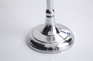 SET 2 SFESNICE DE PODEA 5 BRATE, 120CM, COD 17365 ARGINTIU STIL CLASIC - Img 5