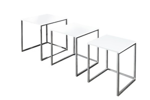 SET 3 MASUTE DE CAFEA TRIO SLIM STIL MODERN B2