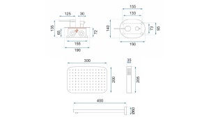 SET DE DUS INCASTRAT REA OVAL + BOX, AURIU, DIN ALAMA, CALITATE SUPERIOARA - Img 8