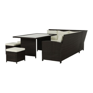 SET GRADINA STARK NEW, MARO/CREM, STIL MODERN, TK - Img 2