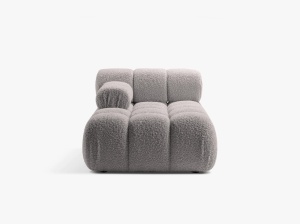 SEZLONG BELLIS, STANGA, 94 CM, TAPITERIE BOUCLE, DIVERSE CULORI, DESIGN DEOSEBIT