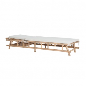 SEZLONG CHAIR SKIKDA REF. 28225, CULOARE NATURALA, STIL CLASIC, DIN BAMBUS, VIC - Img 3