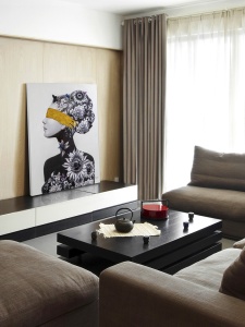TABLOU CANVAS PERFIL II, 90x120 CM, STIL MODERN
