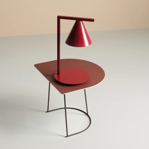 VEIOZA FORM, 40 CM, ROSIE, DIN METAL, STIL MODERN - Img 3