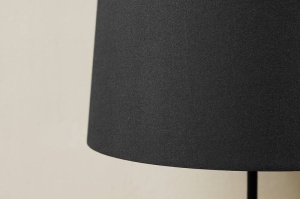 VEIOZA WILDLIFE 75CM, DIN METAL SI ABAJUR, AURIU/NEGRU, ARTIM GROUP - Img 4