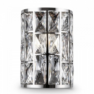 APLICA GELID MOD184-WL-01-CH, DIN METAL SI CRISTAL, STIL MODERN, MAYTONI