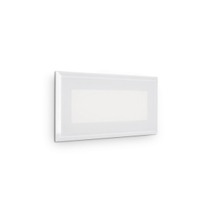 APLICA INDIO FI 8W, ALB, DIN ALUMINIU, STIL MODERN