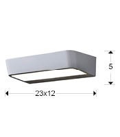 APLICA LED MEGAN 860953 - DESIGN MODERN - SCHULLER - Img 3