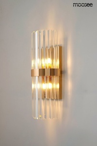 APLICA MILAGRO AURIE, CONFECTIONATA DIN METAL SI CRISTAL, STIL MODERN - Img 3