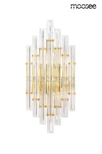 APLICA PALAZZO GOLD, CONFECTIONATA DIN METAL SI STICLA, STIL MODERN