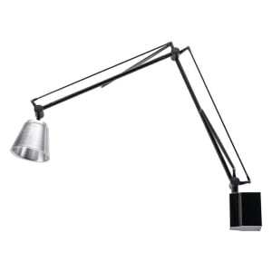 APLICA RAYON ARM, DIN METAL SI ACRIL, ARGINTIE, STIL MODERN, B2