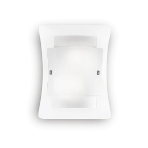 APLICA TRIPLO AP2, ALB, DIN STICLA, STIL MODERN