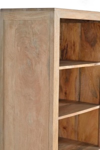 BIBLIOTECA/ORGANIZATOR 160CM, NATURAL, DIN LEMN DE MANGO SI METAL, GINER Y COLOMER - Img 3