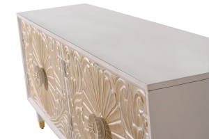 BUFET 190CM, DIN LEMN DE MANGO, STIL VINTAGE/INDUSTRIAL GINER Y COLOMER - Img 4