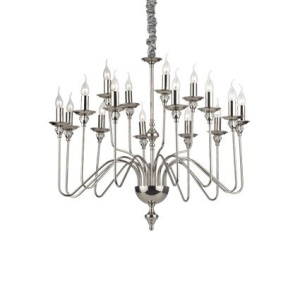 CANDELABRU DESIGN CLASICE, ARTU' SP16, NICKEL, IDEAL LUX