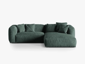 COLTAR MARTINA DREAPTA, 2 LOCURI, 280 CM, DIVERSE CULORI SI MATERIALE, DESIGN DEOSEBIT - Img 12