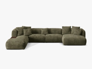 COLTAR MARTINA STANGA, 4+ LOCURI, 406 CM, DIVERSE CULORI SI MATERIALE, DESIGN DEOSEBIT - Img 18
