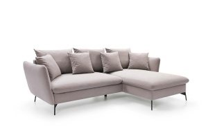 COLTAR WILLIAM, BEJ, GRUPA I, CONFECTIONAT DIN METAL, SPUMA POLIURETANICA SI TEXTIL, STIL MODERN