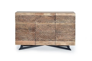 COMODA/BUFET 140CM, DIN LEMN DE ACACIA, STIL VINTAGE GINER Y COLOMER - Img 6