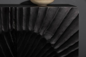 COMODA NEAGRA , SCORPION, LEMN MASIV MANGO 140CM, REALIZATA MANUAL, ARTIM GROUP SELECTION - Img 4