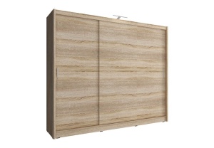 DULAP DORMITOR WIKI I 250 STEJAR SONOMA DESIGN MODERN PSK