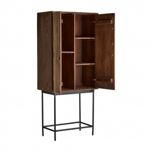 DULAP TRAP REF. 29670, DIN LEMN MASIV DE MANGO SI METAL, STIL VINTAGE, VIC - Img 3