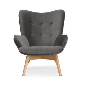 FOTOLIU CONFORTABIL CHERUB GRI INCHIS/NATURAL - DESIGN SCANDINAV