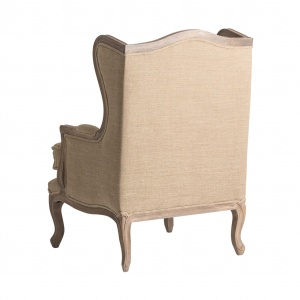 FOTOLIU CONFORTABIL JOUY REF. 25441, DIN LEMN MASIV, LANA SI BUMBAC, STIL CLASIC, VIC - Img 4