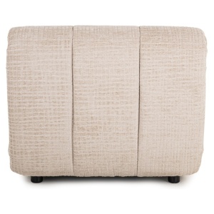 FOTOLIU KYLI CREM JASPER, S4768, CONFECTIONAT DIN 100% POLIESTER, LEMN RECICLAT SI SPUMA, STIL MODERN - Img 3