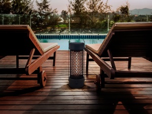INCALZITOR ELECTRIC DE EXTERIOR HEAT BLACK, 65 CM, DIN METAL SI PLASTIC, STIL MODERN - Img 2