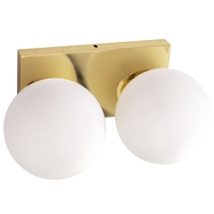 Lampă de perete sticlă APP1010-2W Gold - Img 2