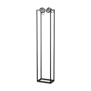 LAMPADAR AUDIO PT2 H160, NEGRU, DIN METAL, STIL MODERN