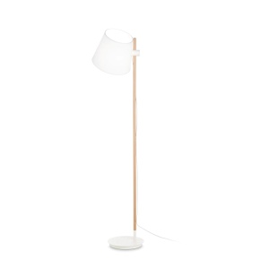 LAMPADAR AXEL PT1, ALB, DIN LEMN, STIL MODERN