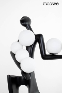 LAMPADAR EXCLUSIVIST 171CM, HUMAN DREAMER, FIBRA DE STICLA SI ABAJUR DE STICLA - Img 3