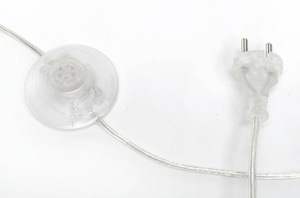 LAMPADAR QUEEN 26, ALB, DIN ALUMINIU SI PLASTIC, STIL MODERN, B2 - Img 6