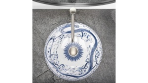 LAVOAR REA KIOTO, 40 CM, MULTICOLOR, DIN CERAMICA, CALITATE SUPERIOARA - Img 4