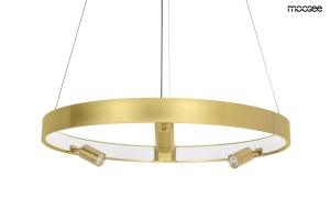 LUSTRA CIRCLE SPOT 60 GOLD, CONFECTIONATA DIN OTEL INOXIDABIL SI ACRIL, STIL MODERN