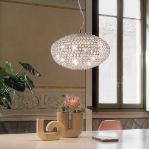 LUSTRA ORION SP8, CROM, DIN CRISTAL, STIL MODERN - Img 3