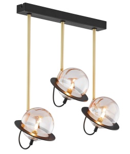 LUSTRA PLANET 1891, DIN METAL SI STICLA, STIL VINTAGE, JUPITER