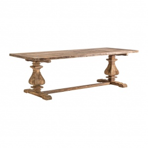 MASA DINING ABO REF. 22339, DIN LEMN MASIV DE PIN, STIL VINTAGE, VIC - Img 3