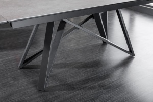MASA DINING EXTENSIBILA, ATLAS 180/220/260CM, COD 40840, ASPECT DE BETON/CERAMICA - Img 5