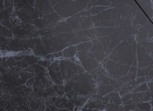 MASA DINING EXTENSIBILA CASSINO II CERAMIC, GRAFIT CU EFECT DE MARMURA/ALB MAT, DIN CERAMICA,STICLA SI MDF, STIL MODERN, SIGNAL - Img 6