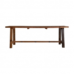 MASA DINING KALANDY REF. 29167, DIN LEMN MASIV DE MAHON, STIL VINTAGE, VIC