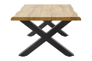 MASUTA DE CAFEA 90CM, WILD, DIN FURNIR LEMN SI METAL, ARTIM GROUP SELECTION - Img 3